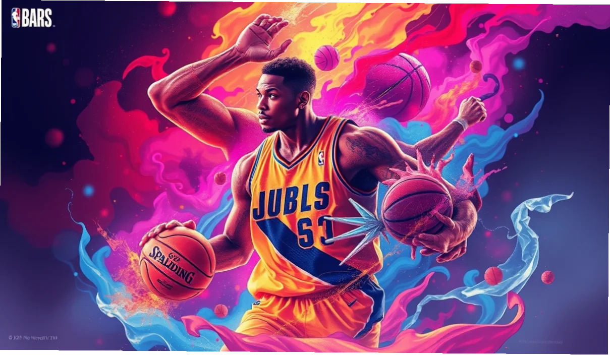 NBA金鸡独立跳投 示意图